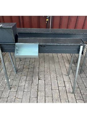 加厚商用烧烤炉大排档摆摊炉子自行车烤串炉野外陆运烧烤架烤肉炉