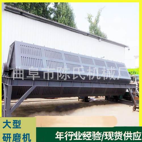 火烧铁打磨去杂质干磨机六角滚筒研磨机大型滚石机