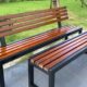健身房长椅长椅商场室外休息庭院实木户外公园椅长条凳排椅防腐木
