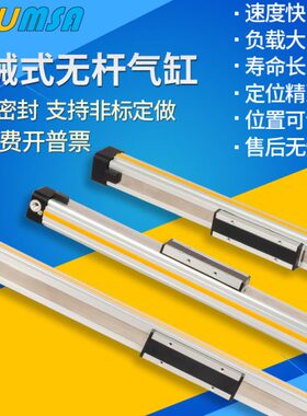 式-8-器00320金-0台湾RP9-MC09600LF00100-40--无杆气缸30-机械0