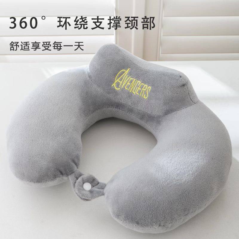 u型枕头a护颈枕旅行记忆棉U形颈椎靠枕飞机睡觉脖子坐车用便携头