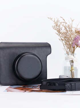 拍立得wide300/wide400复古相机包皮套棕色 黑色 绿色宽幅保护套