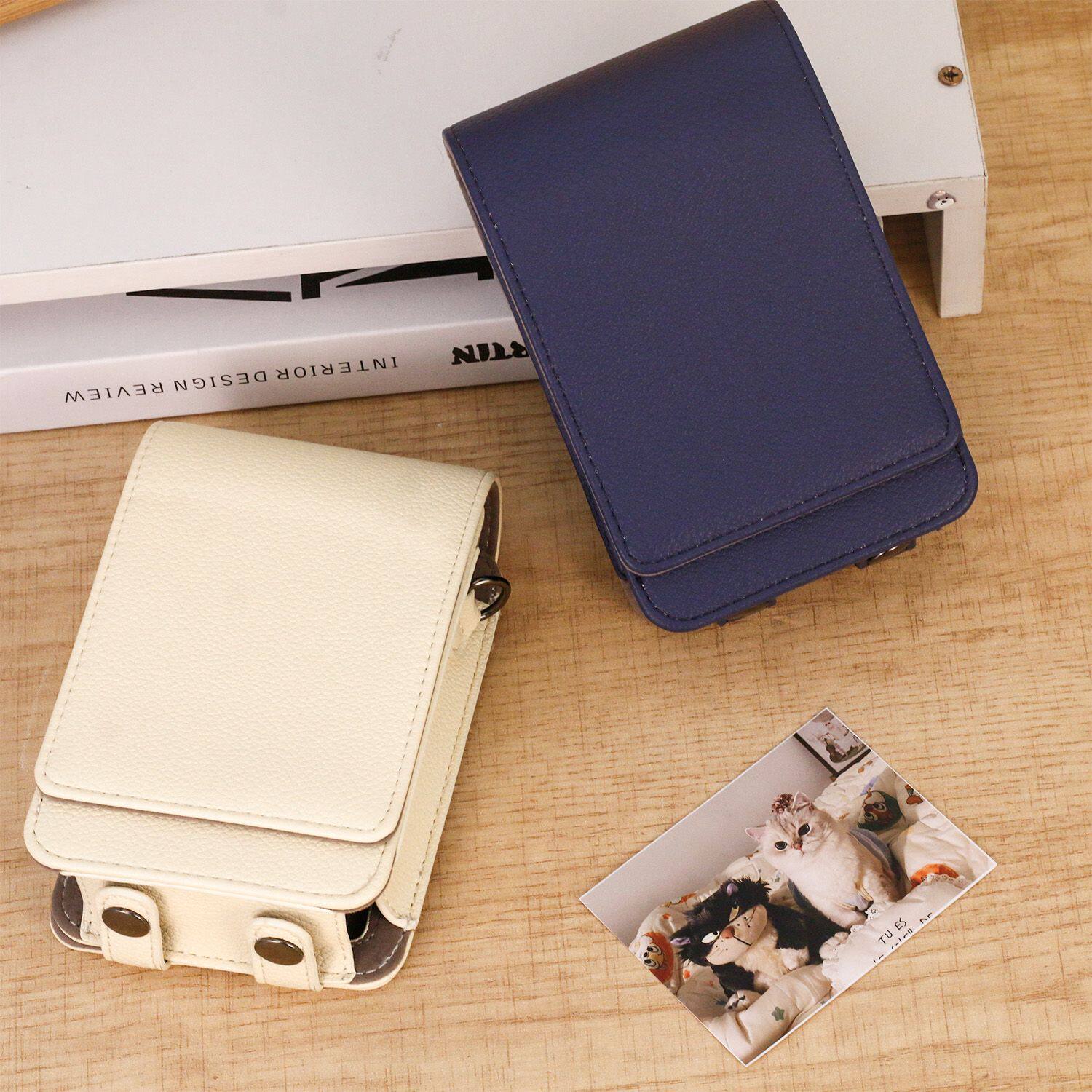 MINI富士liplay+相机包保护套合身适用复古斜跨收纳包单肩包纯色