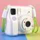 立得miniSE保护外壳instax透明相机水晶硬壳壳子链条