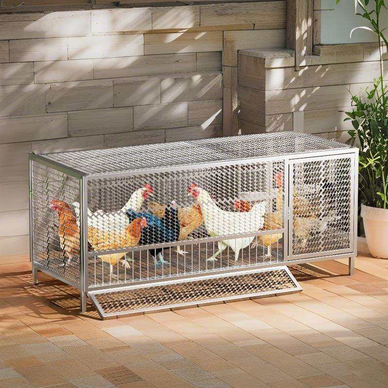 鸡笼子室内外家用大号养鸡笼农村鸡舍鸡窝鸡房子鸡棚铁丝网鸭子笼