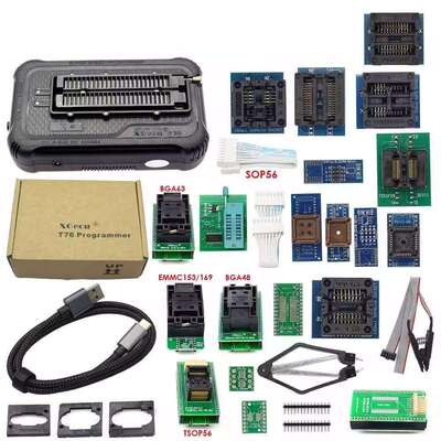 XGecu T76 编程器烧录器 智能液晶电视EMMC 汽车导航电脑 T56升级