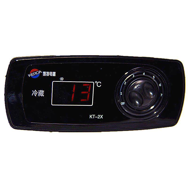 冷冻冷藏冷柜卧轨展示柜中央操作台温度控制器数显电脑温控KT-2X