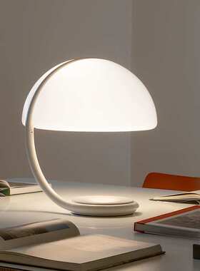 中古SERPENTE形台灯北欧极简法式客厅沙发蘑菇可调节装饰奶油灯具