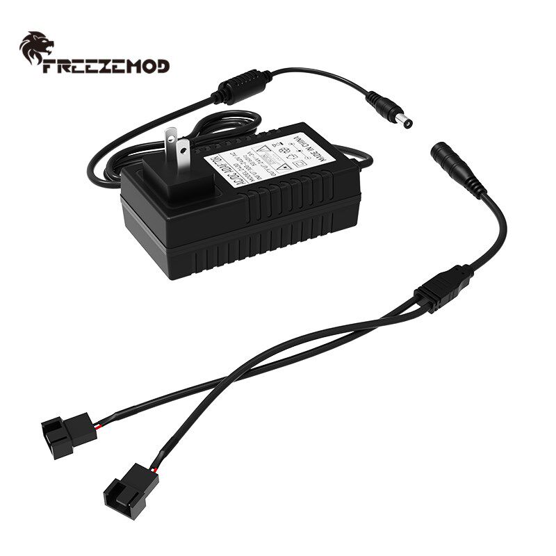 水冷设备外置一体电源220V转24V电流3A可插墙水泵散热排风扇电源