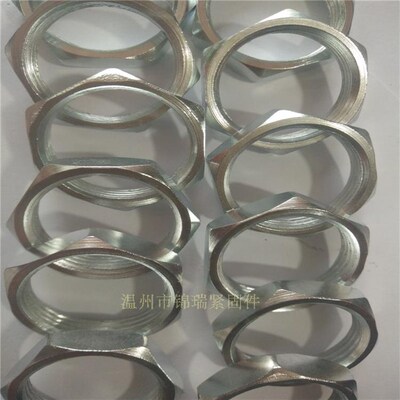 1牙气缸细牙六角薄螺母扁螺帽M10M15M17M18M19M20M21M22M24M25M28