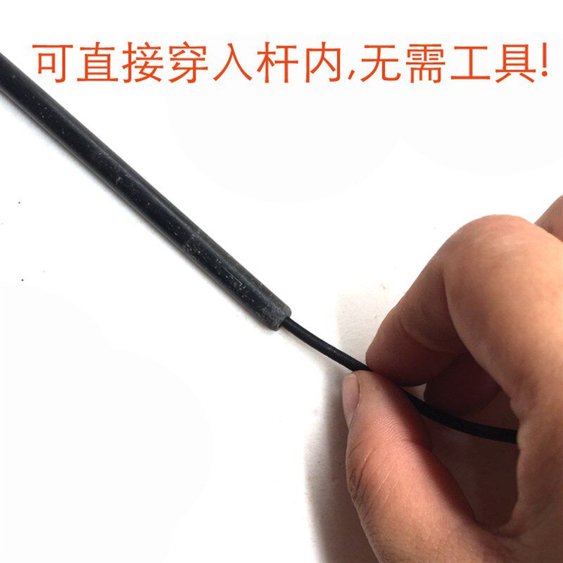 帐蓬铝杆玻杆专用橡皮筋弹力绳蚊帐松紧带绳进口强拉力10米长包邮