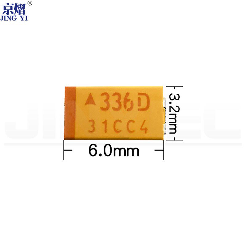 贴片钽电容C型1812(6032)50 35 25 20 16 10V 1 2.2 3.3 6.8 10UF