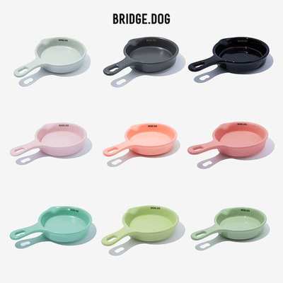 BRIDGEDOG MINI PAN系列狗碗猫碗食碗水碗宠物用品食具陶瓷饭碗猫