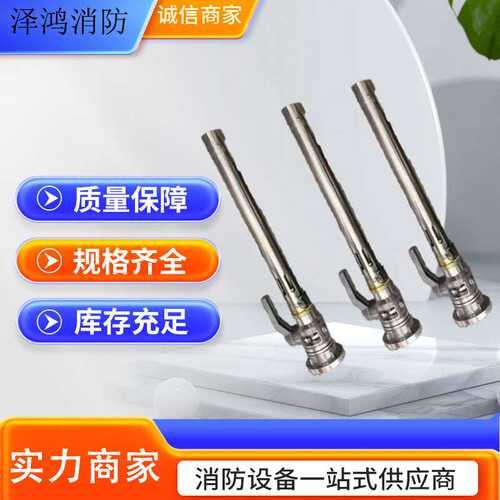 PQ8泡沫灭火枪DN65自吸式泡沫枪PQ4不锈钢材质压力水枪