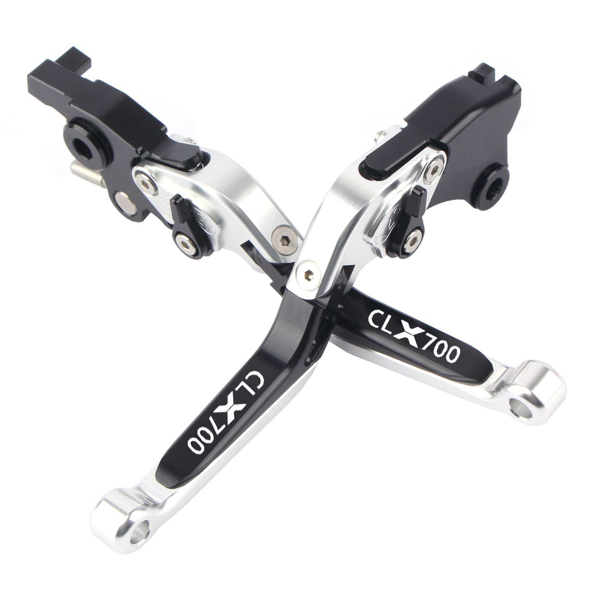 适用春风 CL-X700 改装铝合金刹车牛角 CLX700复古车离合拉杆手柄