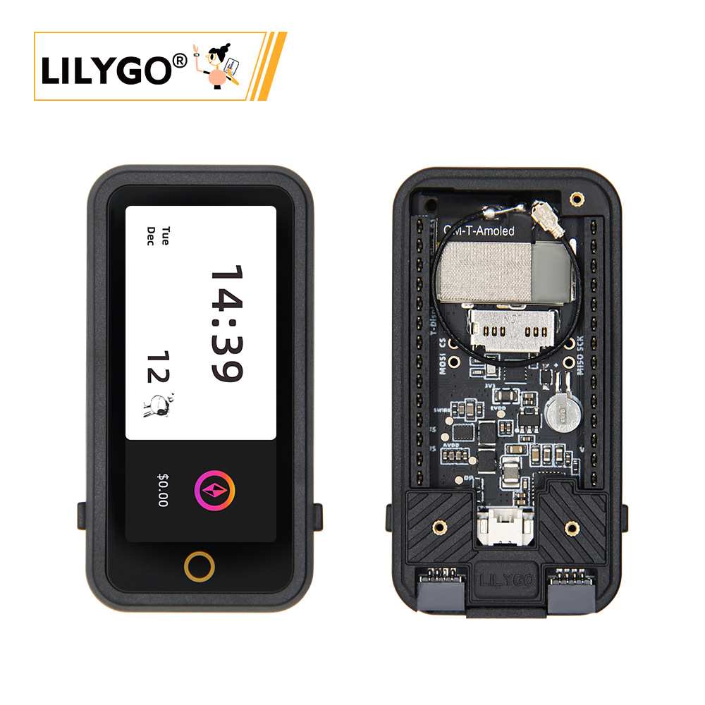 LILYGO? T-Display-S3-AMOLED-Plus ESP32-S3 带PMU/RTC SD Card