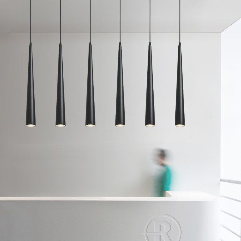 锥形led长筒吊灯简约现代磨砂餐厅锥形吧台圆柱单头吊线射灯筒灯,家装灯饰光源,餐厅吊灯,淘宝优惠券,粉丝福利购,淘宝优惠卷