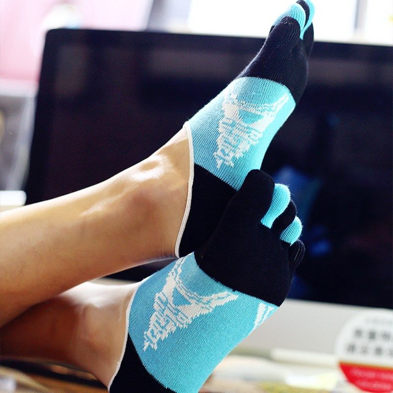 五指袜男纯棉船袜防掉隐形透气防臭分脚趾袜底5双装夏季全棉薄款,女士内衣/男士内衣/家居服,船袜,淘宝优惠券,粉丝福利购,淘宝优惠卷