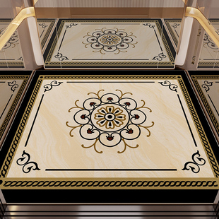 电梯轿厢专用地垫定制耐脏高端入户可裁剪脚垫子家用X耐磨加厚地