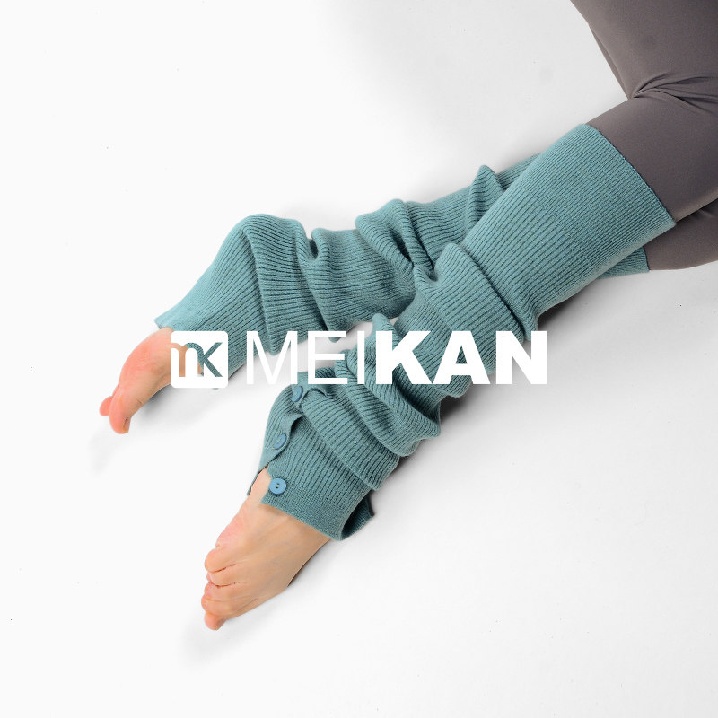MEIKAdN 瑜伽袜套过膝长筒袜女加长堆堆袜护腿护膝保暖袜长款腿套