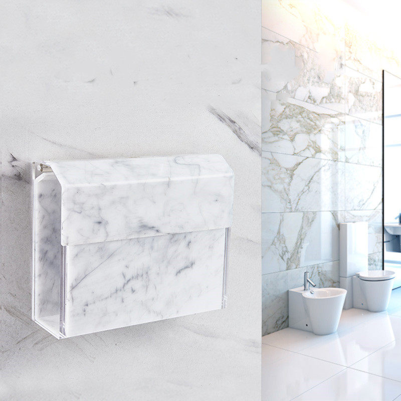 厕所纸巾盒卫生间置物架塑料平板手纸盒壁挂式草纸盒厕纸盒免打孔,家装主材,卷纸器/纸巾架,淘宝优惠券,粉丝福利购,淘宝优惠卷