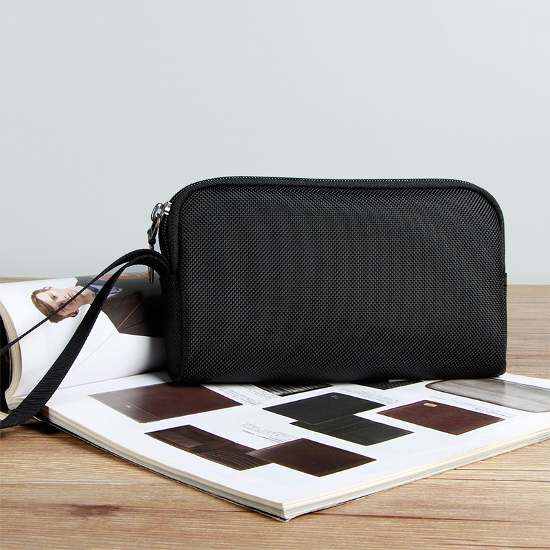 牛津布手机零钱包男士小手包男迷你手拿包零钱袋S尼龙帆布简约钱