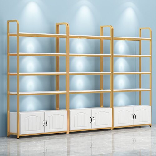 化妆品展b示架美容院产品展示柜母婴店陈列货柜美甲置物架鞋店货