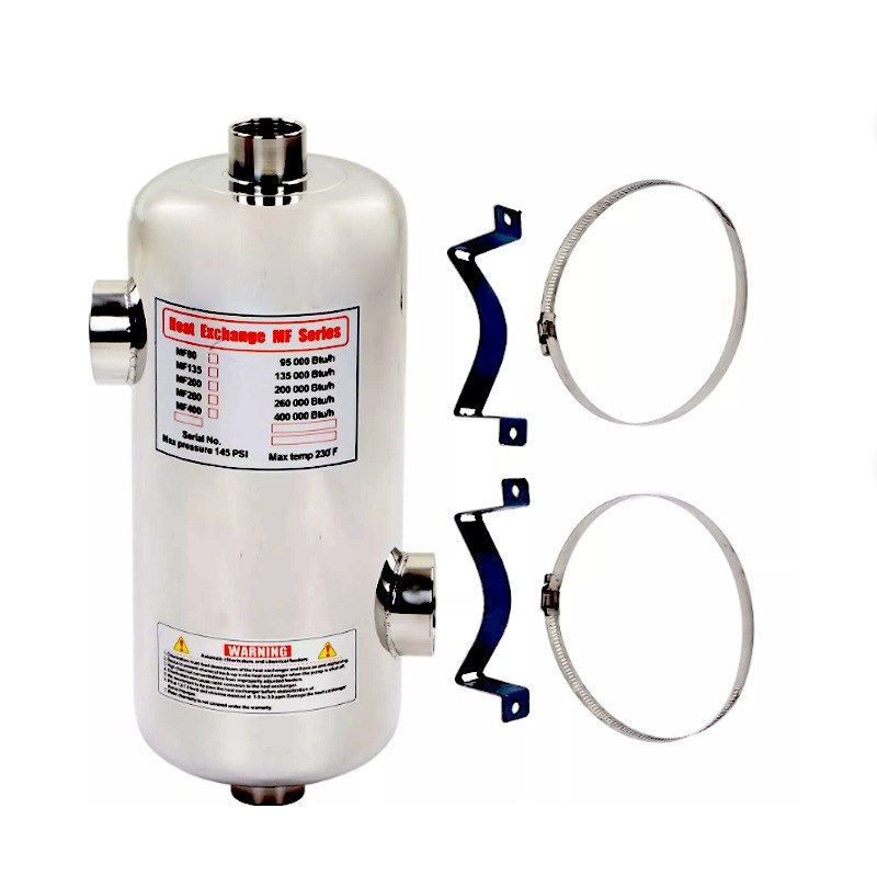 游泳池热交换器冷热水冷却器泳池设备三T不锈钢列管壳式换热器,运动/瑜伽/健身/球迷用品,游泳池,淘宝优惠券,粉丝福利购,淘宝优惠卷