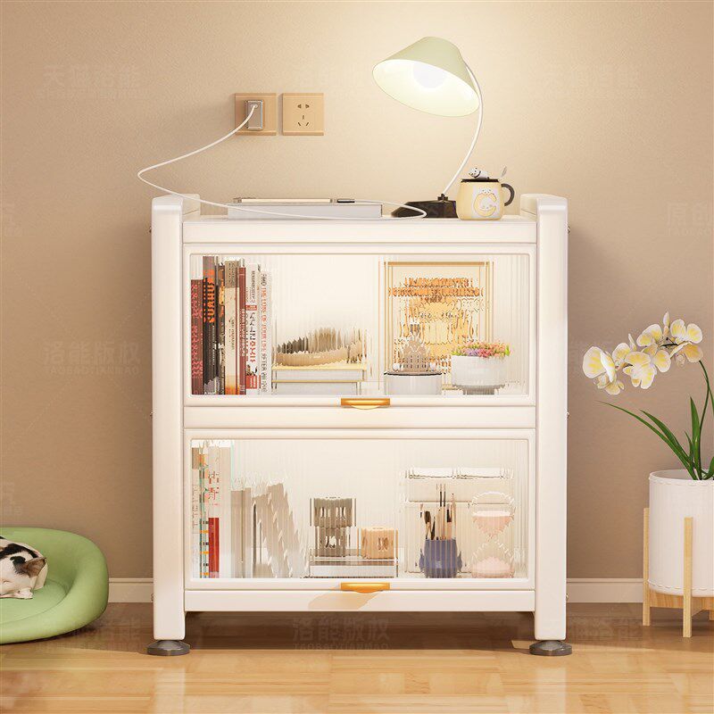 小桌子沙发边柜侧柜新款置t物架客厅卧室床头柜高级可移动茶几边