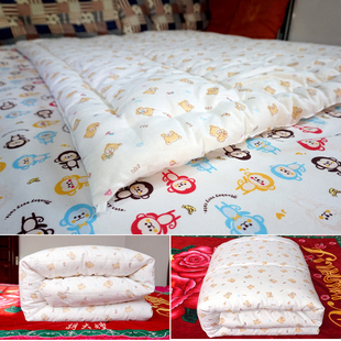 儿童被芯120x150cm棉花被子100x180四季保暖绗缝定做尺寸春秋薄夏