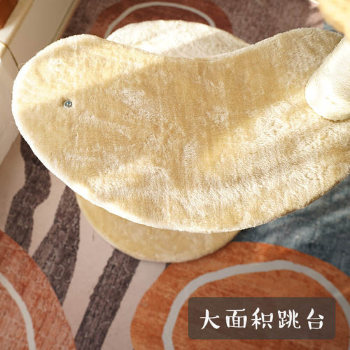 双层云梯藤编猫爬架猫窝猫树一体不占地立式大型麻藤实木猫架夏季