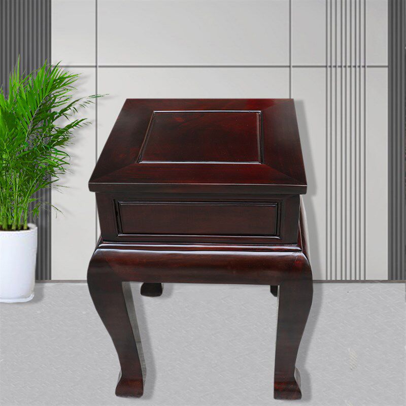 红家具木老挝大红酸枝木茶几边y桌花几交趾黄檀实木中式鱼缸底加