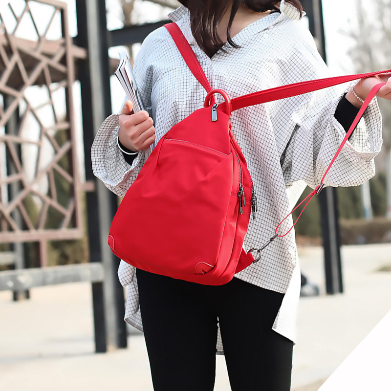 牛津布双肩包女2021新款潮韩版大容量防水旅行背包帆布学生书包女,箱包皮具/热销女包/男包,双肩背包,淘宝优惠券,粉丝福利购,淘宝优惠卷