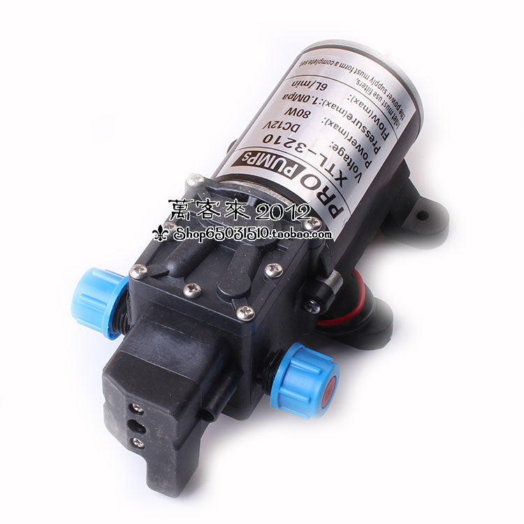 3210高压水泵大功率 电动隔膜泵自吸 100w 12V24V48V60V
