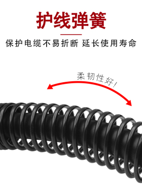 重型气保焊枪QTB-200A/350A/500A优质二保焊机配件焊把线5米 8米