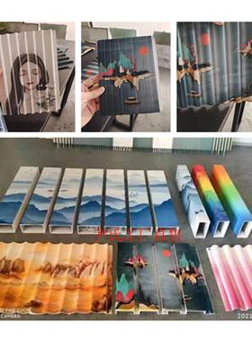 铝合金长城铝合金板凹凸格栅板铝汶板半圆波浪板广告牌装饰板厂家