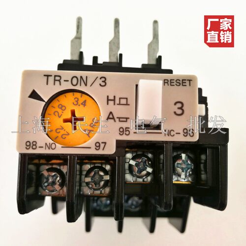 TR-ON空压机保护热过载继电器TR13D银点TR-0N/3质保一年2.2-3.4A