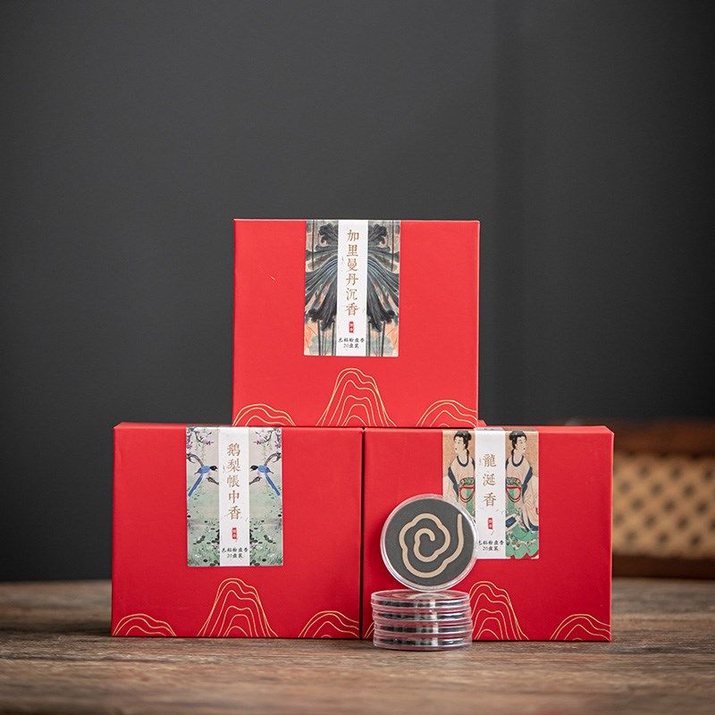 宏尚家用室内无钻粉天然盘香檀香沉香鹅梨账中香熏香老山无粘粉盘,洗护清洁剂/卫生巾/纸/香薰,中式香/经典熏香,淘宝优惠券,粉丝福利购,淘宝优惠卷