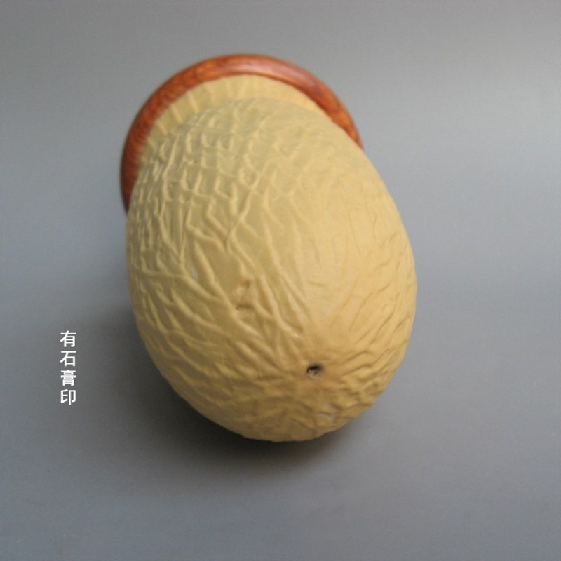 实物拍摄 范制蝈蝈葫芦鸣虫罐 棒子葫芦花梨口盖 椰壳蒙心 送 簧