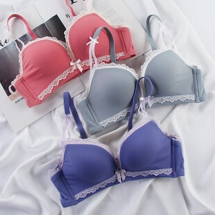 内衣女小胸聚拢2021年新款爆款加厚不空杯平胸专用秋冬季超厚文胸