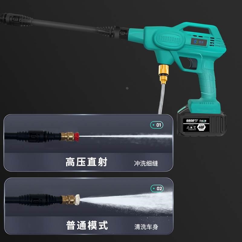 苏匠充电洗车机家用便携小型手持式喷水枪锂电池水泵清洗神器浇灌