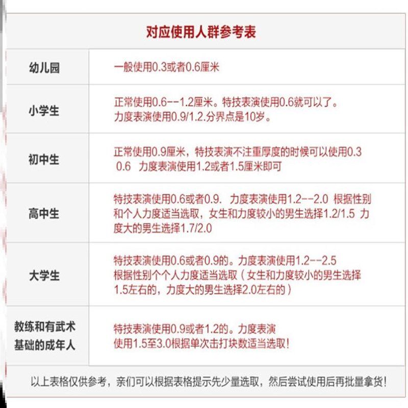 表演道具板空手道跆拳道木板练习儿童成人训练劈踢专用桐木板演出