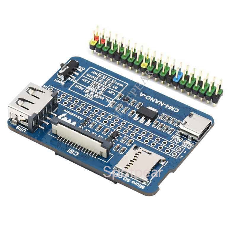 树莓派CM4扩展板 计算模块底板 超迷你 与CM4核心板大小一致