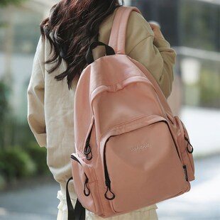 书包女大学生韩版jins小清新学院风双肩包初高中生轻便大容量背包