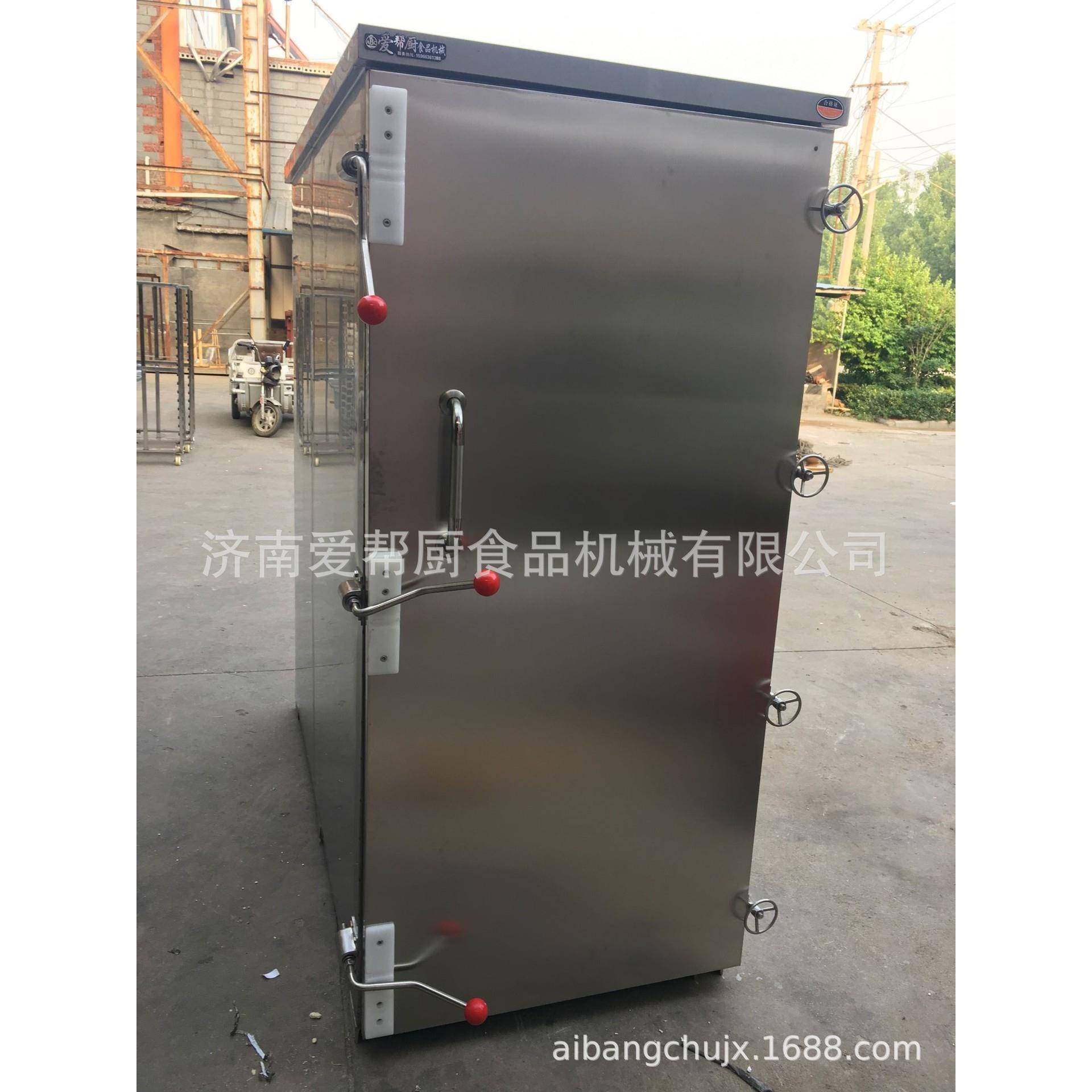 定做推车式不锈钢单门蒸箱包子馒头米饭蒸房蒸汽式食品蒸柜