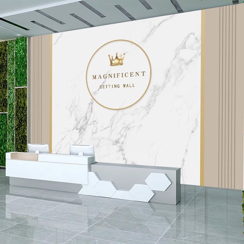 8d轻奢简约头疗养生馆墙布北欧背景墙纸高级感皮肤管理美容院壁纸,家装主材,定制壁画,淘宝优惠券,粉丝福利购,淘宝优惠卷