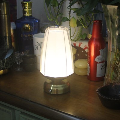 便携创意触摸调光led充电台灯复古怀旧酒吧桌灯花园餐厅民宿夜灯