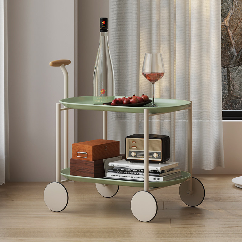 创意客厅沙发边几家用网红简约推车可移动现代简约小户型茶几角几