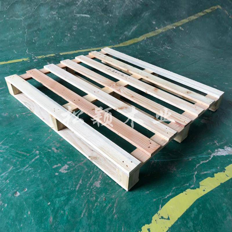 熏蒸实木托盘物流仓储运输木质栈板货物存储四面进叉木卡板定制