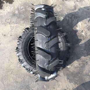 供应4.00/400-10轮胎 人字花微耕机小型手扶拖拉机磨4.50-10